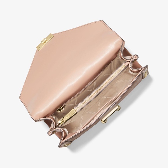 Michael Kors Whitney Large Star Logo And Leather Convertible Shoulder Bag - Picture 2 of 2